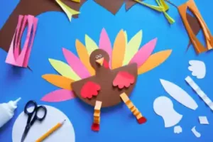 3 artesanatos de Ação de Graças para crianças