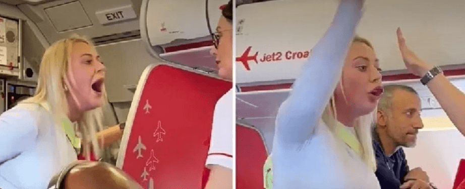 Mulher se irrita com o choro de bebês em voo, gera confusão e acaba expulsa da aeronave