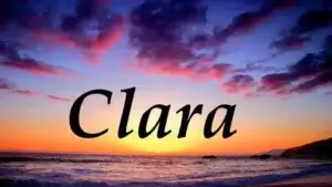 Origem e significado do nome Clara